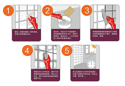 瓷磚勾縫劑使用施工常見問題