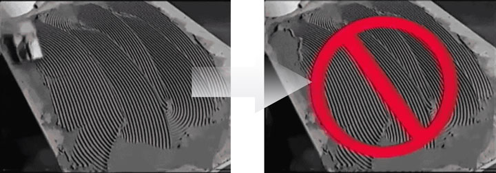 錯(cuò)誤的瓷磚鋪貼施工方法